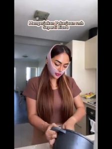 V-Shaped Thin Face Lift Massager Tool Anti Face Slimming Perban Pengangkat Wajah