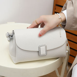 Casual Womens Large Capacity Breadstick Bag Fashionable Simple Style Underarm Pillow Bag Single Shoulder Bag for Leisure