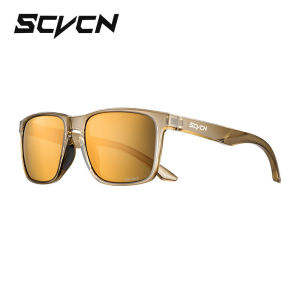 SCVCN Water Sports UV400 Outdoor Polarized Beach Ocean Sea Platform Fishing Cycling Men Sunglasses Bicycle Sports Hiking Eyewear