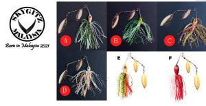 SKYGITZ MALAYSIA V2 Spinner bait (17g) Fishing Lure Toman Haruan Snakehead Killer Gewang Umpan Tiruan Pancing Buzz
