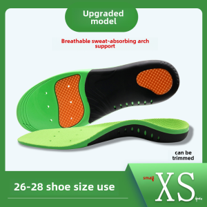 Flat Feet Arch Support Orthopedic Insoles for Men and Women High Arched Support Flat Bottom Sneakers Special Design Footwear Accessories