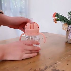 แก้วน้ำขิงเด็ก แก้วน้ำหัดดูด ขนาด 350ml /250ml ไม่ดูดไม่ไหล แก้วน้ำกันสำลัก ขวดหัดดื่ม แก้วหัดดื่ม ถ้วยหัดดื่ม ขวดน้ำเด็ก ขวดหัดดื่มเด็ก ขวดน้ำเด็กไป รร