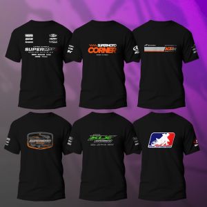 T-Shirt Supermoto SM | 100% Cotton Combed | Kaos Otomotif Kualitas Distro | Atasan Pria Lengan Pendek