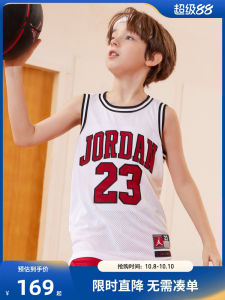  Kids Breathable Sweat-Wicking Basketball Tank Top Summer Sport Vest for Boys Age 2-7 round Neck Short Sleeve T-Shirt