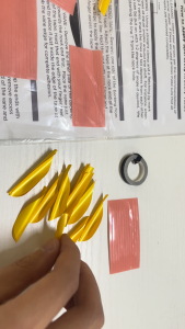 Easton Spin Wing RW Vanes Recurve Fletching Lightweight Arrow Vanes 50pcs Pack fishing