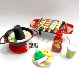 Mainan masak BBQ Suki /mainan masak masakan panggangan suki