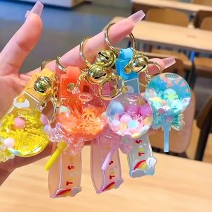 Móc khoá cute giá rẻ hình kẹo mút trà sữa Móc khoá cute đẹp cho nữ.