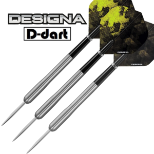 DESIGNA STEEL TIP DARTS - 25G SMOOTHIES V2 M2 90% TUNGSTEN DART SET ORIGINAL STEEL DART