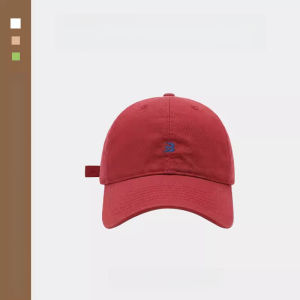 MIND BOY | Letter Embroidery Soft Cap Large Head Circumference