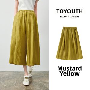 Toyouth | Slim Fit Lightweight Culottes