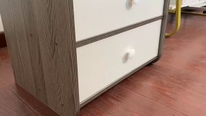 THEOMNIDESK Mini Bedside Nightstand & Simple Bedside Locker Cabinet