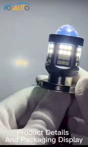 1PCS 360° Projector T19/H4/BA20D Motorcycle LED Headlight: A Comprehensive Guide