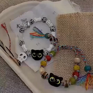 Gelang Cantik VIntage Kucing Night Fury Aksesoris Lucu Wanita Terbaru