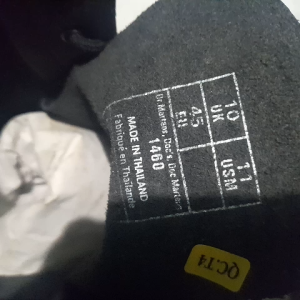 Sepatu Boot Original Preloved Dr. Martens 1460 8 Eye Boot Black Nappa