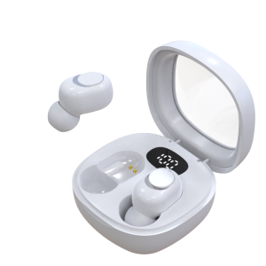 Tai Nghe Bluetooth Không Dây Màu Đen Dành Cho Người Ngủ Nghiêng Tai Nghe Ẩn Nhỏ Nhất Vô Hình TWS Có Mic Tai Nhỏ Tai Nghe Cách Âm
