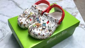 Crocs - Sục peanuts cho trẻ em siêu xinh nhẹ bám đường PB253