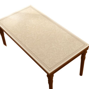 Water Oil Heat Resistant Leather Tablecloth
