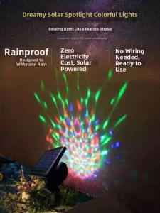 Ultra Bright Waterproof Outdoor Spotlight Color Changing Tree Light