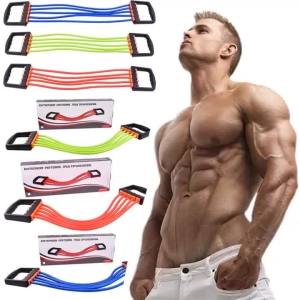 Profession Expander Resistance Bands Workout Chest Muscle Crossfit Resistance Band Can Removable Latex Tube Spring Exerciser
