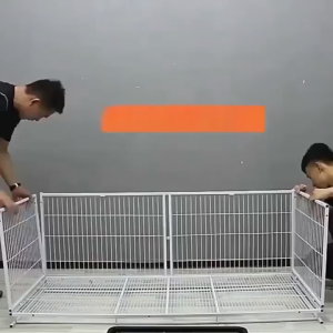 Extra Large Breeding Pet Cage Bird Cage Indoor and Outdoor Encryption Design With Tray and Wheels