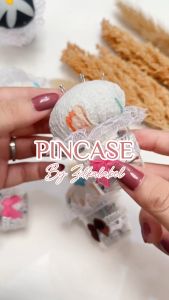PINCASE / Pincushion / Busa Bantalan Wadah Tempat Jarum Pentul Peniti Hijab Jilbab Lucu Shabby Chic / Jarum Pentul Anti Karat /