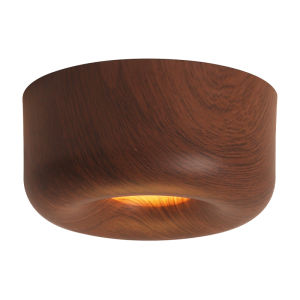 TONGZHIGUANG | Walnut Finish Retro Recessed Downlight All-Spectrum Eye-Protective
