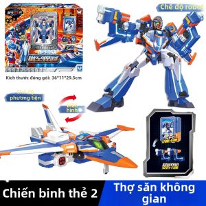 JUMPGO | Đồ Chơi Robot Biến Hình Cho Bé Trai Đường Sắt Mạnh Mẽ