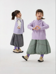 Q21 | Cotton Warmth-retaining Half Skirt for Girls