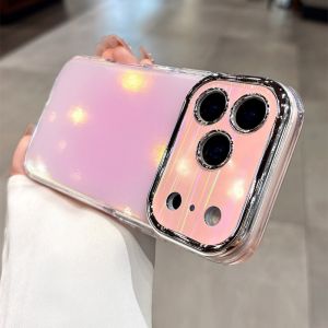 Ốp Điện Thoại Chống Sốc Tương Thích MagSafe Trong Suốt Như Pha Lê Dành Cho iPhone 17/16/15 Pro Max/Pro - Mặt Lưng Từ Tính Chống Xước Chất Liệu TPU PC