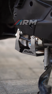 【Local Seller/Hot Sale🔥】ARM MESIN 160 SERIES SILVER ENGINE COVER