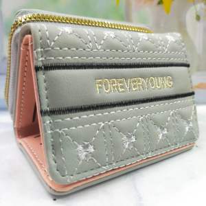 COD DOMPET WANITA LIPAT BORDIR KOREA KOIN