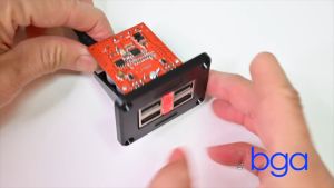 แผง USB Module 4 Ports 8 Amp.