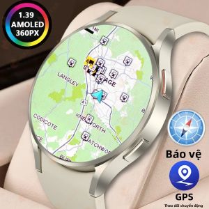 Đồng Hồ Thông Minh New 2025 Watch 6 Pro GPS Thiết Bị Theo Dõi Thể Dục Thể Thao Mặt Đồng Hồ Tùy Chỉnh Gọi Thoại Dành Cho Nam Nữ Tương Thích Với iOS Và Android