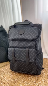 Tas Ransel Pria Kulit Ransel Laptop  Backpack Leather MUSTOFA Waterproof #A 882