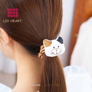 LIV HEART | Cute Girly Elastic Hair Accessory