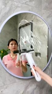 Pel portabel Mini alat pembersih rumah tangga pel mobil multifungsi pel peras tangan Mini Spons Mop Pembersih Kaca dan Pembersih Dapur
