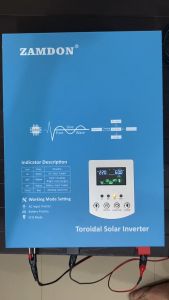 Zamdon Toroidal Hybrid Off-grid Solar Inverter 24V3000W with 60A MPPT SCC