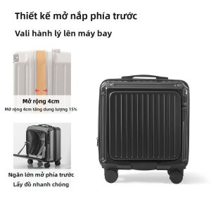 VCC | Vali Du Lịch Mở Bên 20 Inch