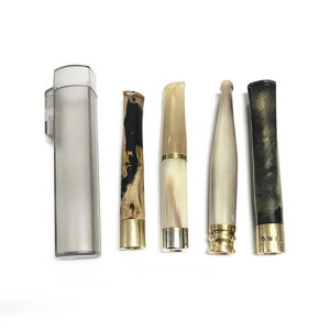 Portable Cigarette Holder Case – Transparent Plastic Storage Sleeve for Smoking Accessories Protective Travel Organizer