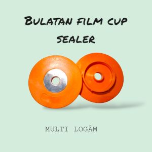 Bulatan Orange Press Plastik Mesin Cup Sealer Untuk Semua Merek ( Harga Yang Tertera Satu Set )