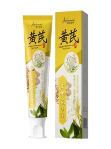 Mint Flavored Yellow Rattle Honeysuckle Toothpaste Natural Whitening Gentle on Teeth Stain Removal Bad Breath Freshener Adult Oral Care