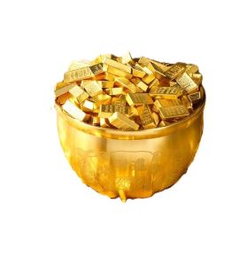 SHANYANG | Tượng Hộ Mệnh Thu hút Tài Lộc Hình Thỏi Vàng