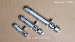 Then cửa inox 304 dạng đúc nguyên khối có ba cỡ là 22x83 24x130 và 29x188mm - TCD83-1/2/3