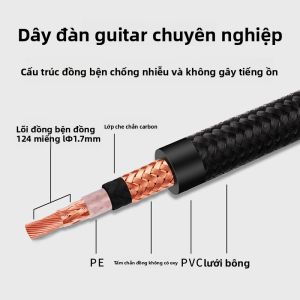 YYTCG | Dây Cáp Âm Thanh Giảm Nhịp 6.5mm Nam sang Nam
