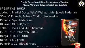 Tradisi Dusta Salafi Wahabi Soft Cover