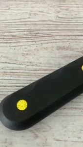 Bread Knife Pisau Roti Panjang 2 Sisi Stainless Steel - Alat Potong Cake Iris Kue Tajam Double Sided Polos dan Bergerigi - Pemotong Bolu