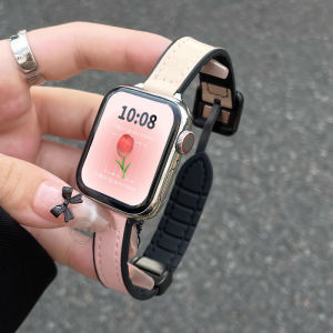 Huawei Watch Fit 3/4 Silicone Leather Band Compatible Smartwatch Band for Women Summer Fitness Tracker Watch Band Fragrance Style