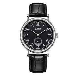 Fairwhale | MARK FAIRWHALE Luxury Business Men Mechanical Watch FW-6059 Multi Options Soft Leather Strap Classic Roman Scale Male Wristwatch