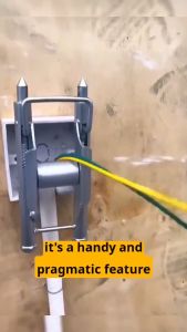 Wall Universal Conduits Cable Pulling Aid Electrician Single-Person Fast Pully Wire Auxiliary Device