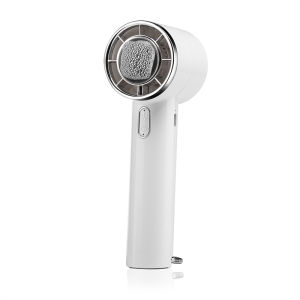 Portable Ice-Cool Handheld Fan with 5 Speeds & Carabiner Clip – Perfect for Tropical Heat